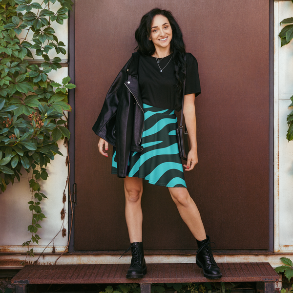 bold new colorways of the iconic zebra print skirt, blending comfort, style, and movement in every piece