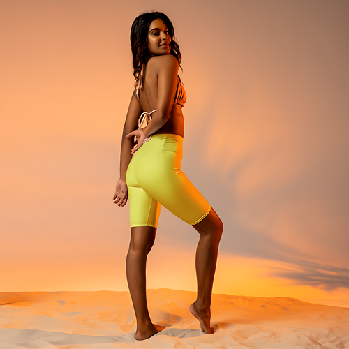 these biker shorts are your go-to choice for reliable performance and a touch of vibrant energy.