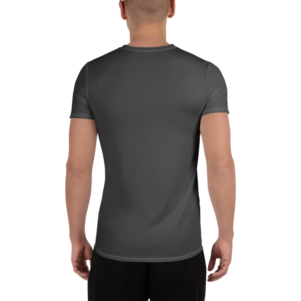 Dark Gull Gray combines soft four-way stretch sports mesh with moisture-managing comfort for workouts that feel focused and unrestricted.
