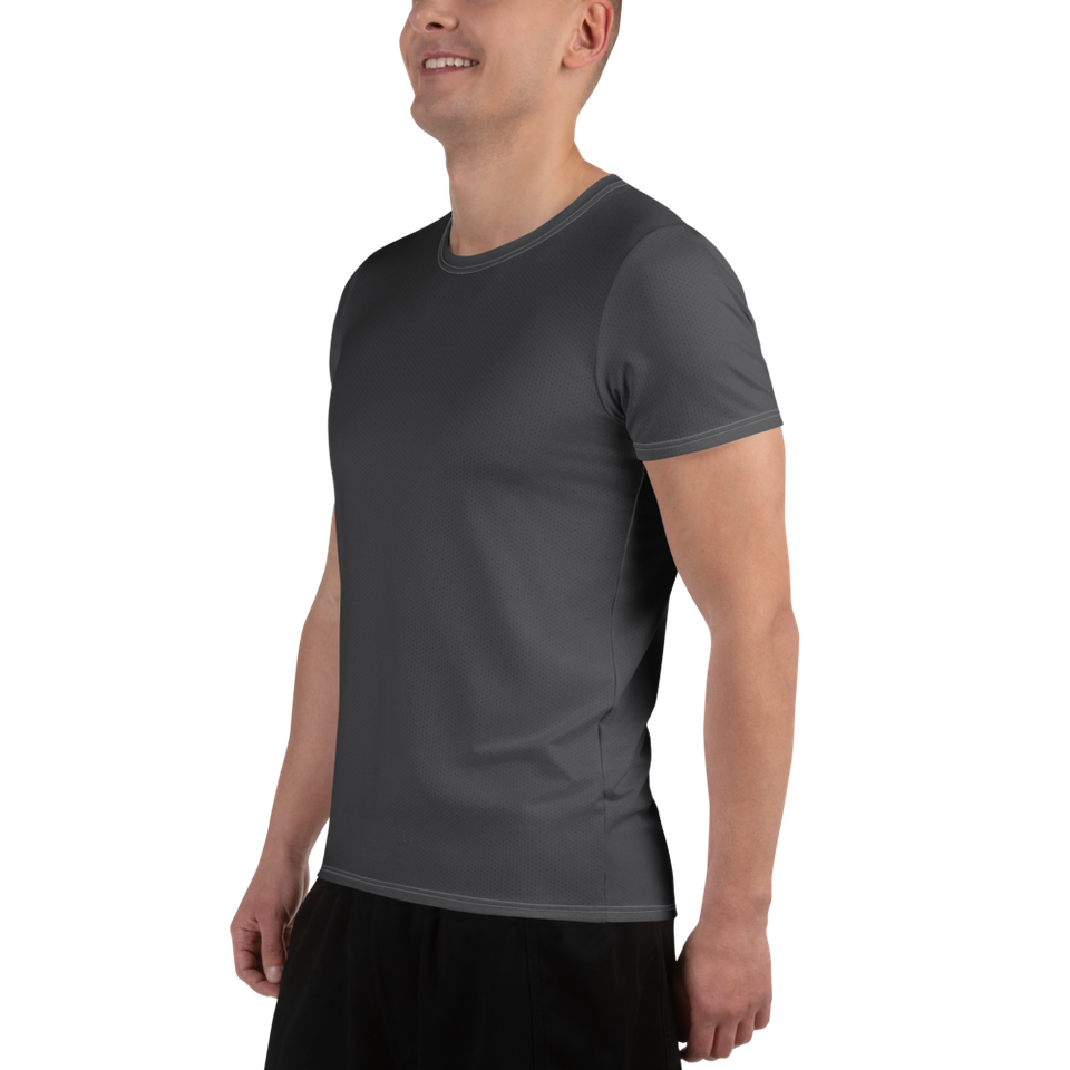 Dark Gull Gray combines soft four-way stretch sports mesh with moisture-managing comfort for workouts that feel focused and unrestricted.