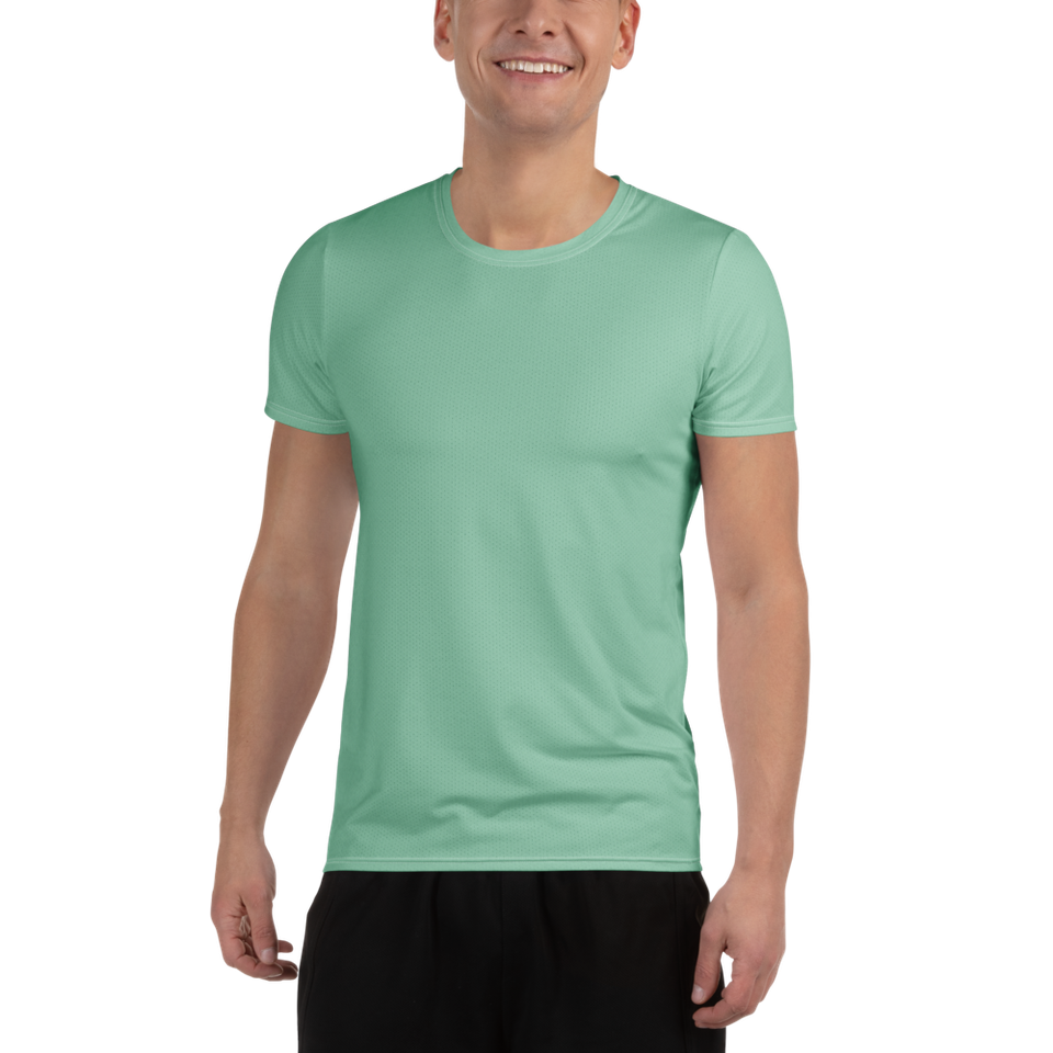Misty Jade Men's athletic t-shirt