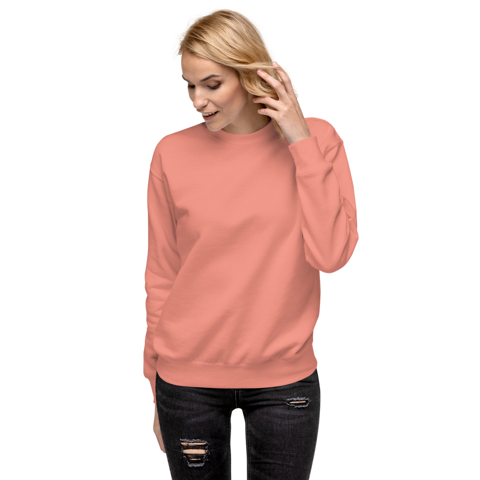 Casual outfit with Women’s Performance Comfort Sweatshirt and jeans