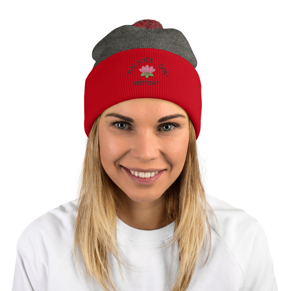 Anuri Embroidered Beanie – stylish winter hat providing warmth and comfort