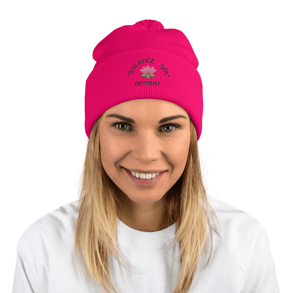 Anuri Embroidered Beanie – stylish winter hat providing warmth and comfort