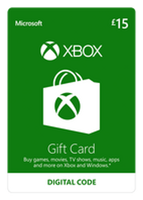 Microsoft Xbox 15GBP eGift