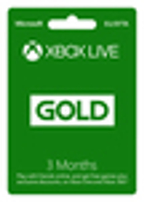 Microsoft Xbox Live Gold eGift