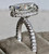 (Sold) 5.05 ct IGI Certified E VS1 Oval Diamond Engagement Ring 14K White Gold Pave Halo