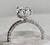 (Sold) 5.05 ct IGI Certified E VS1 Oval Diamond Engagement Ring 14K White Gold Pave Halo