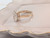 4.04 ct IGI Certified Chunky Radiant Modified Brilliant Ring 3mm Band White Tip Prongs Diamonds Front and Back