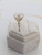 4.02 ct Old Mine Cushion Ring Split Shank