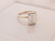 3.05 ct IGI Certified Emerald Cut Half Bezel