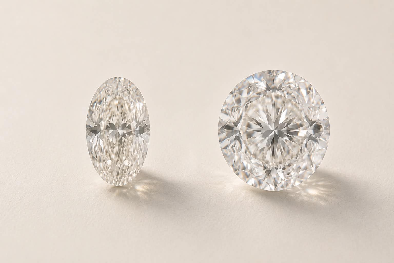 Diamond cut to retain carat weight