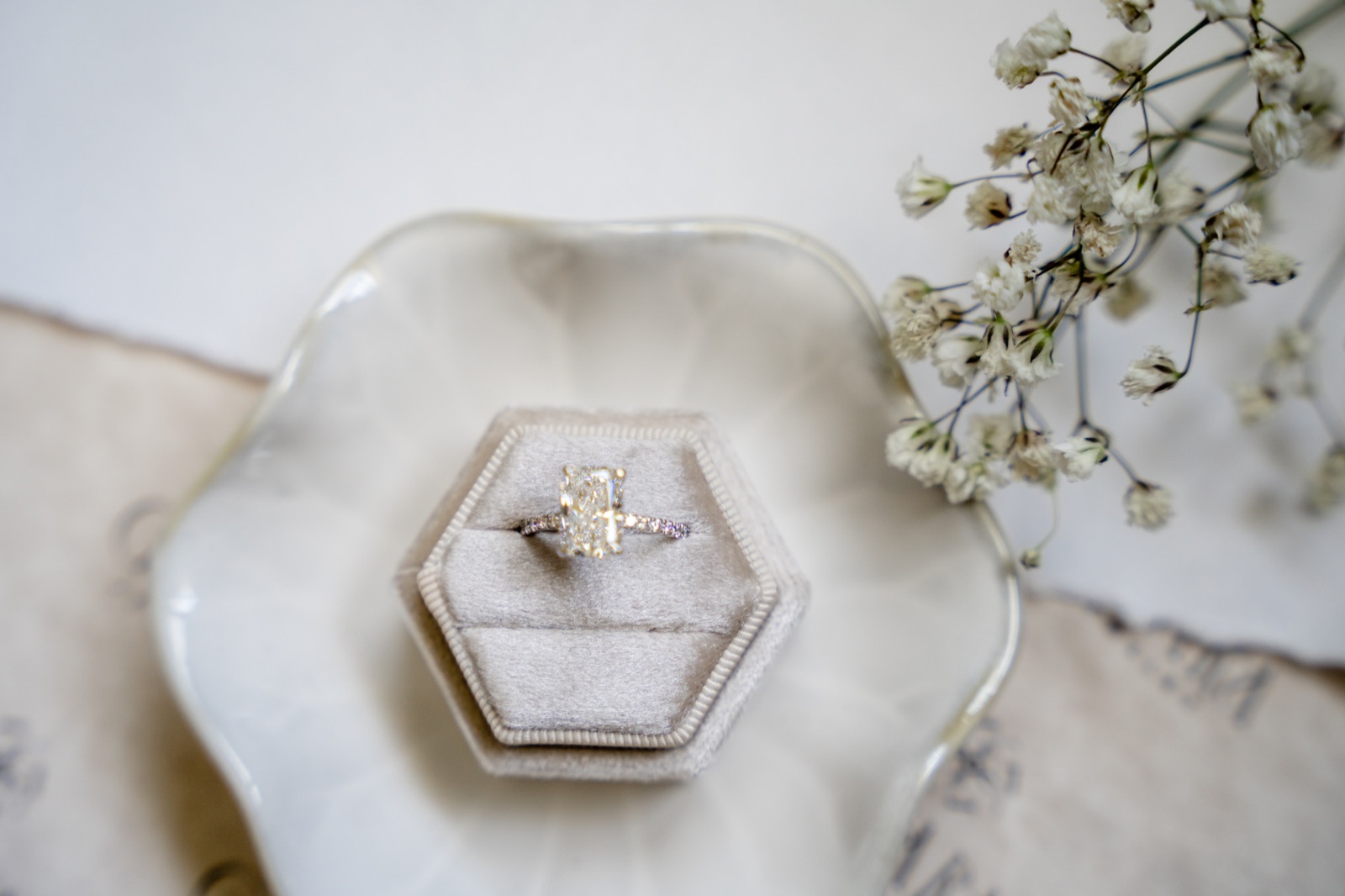 Custom jewelry design detail