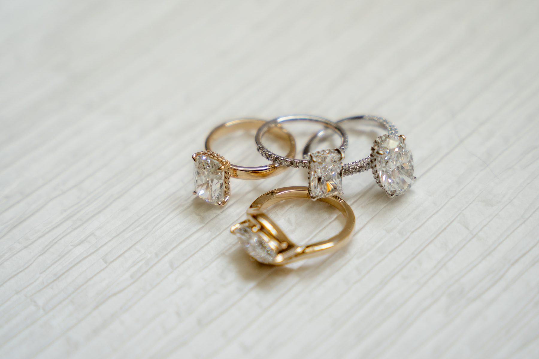 Pair of custom rings