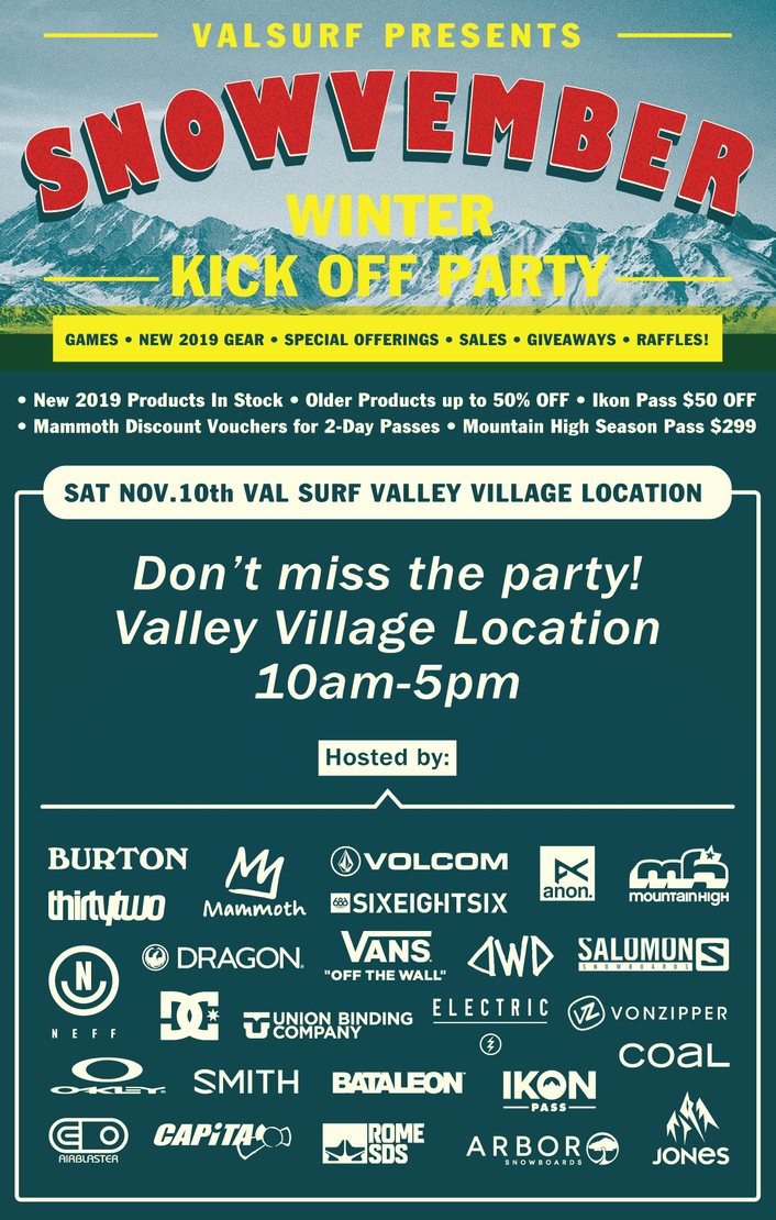 Val Surf Winter Event Val Surf Winter Event