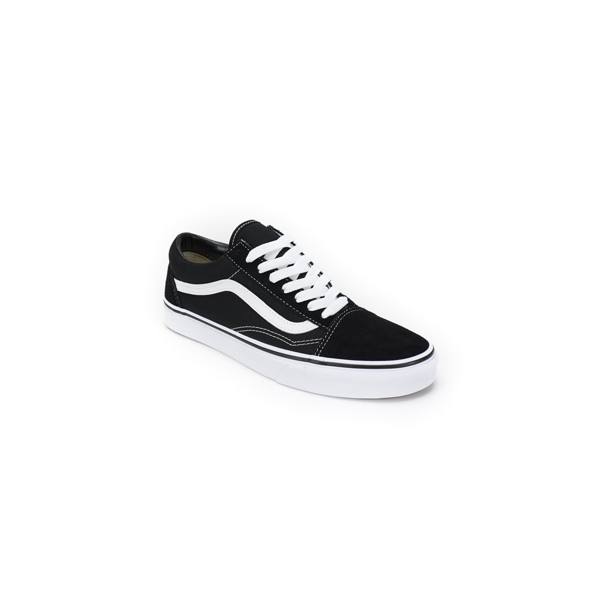 old skool black and white vans