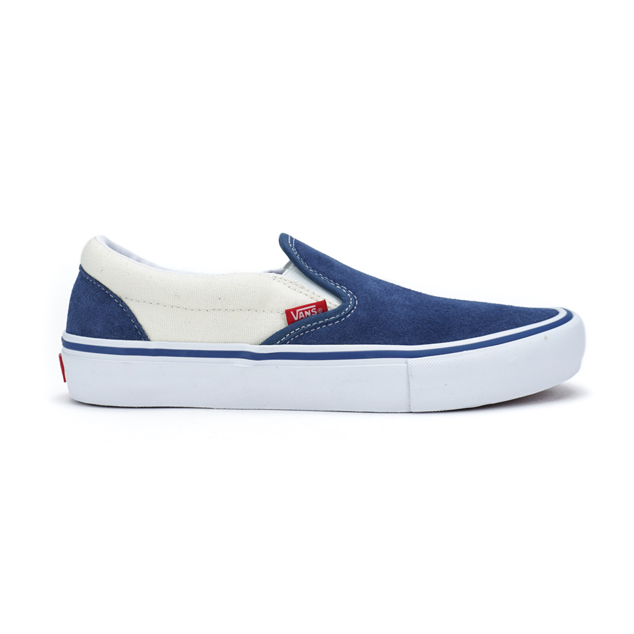 navy slip on