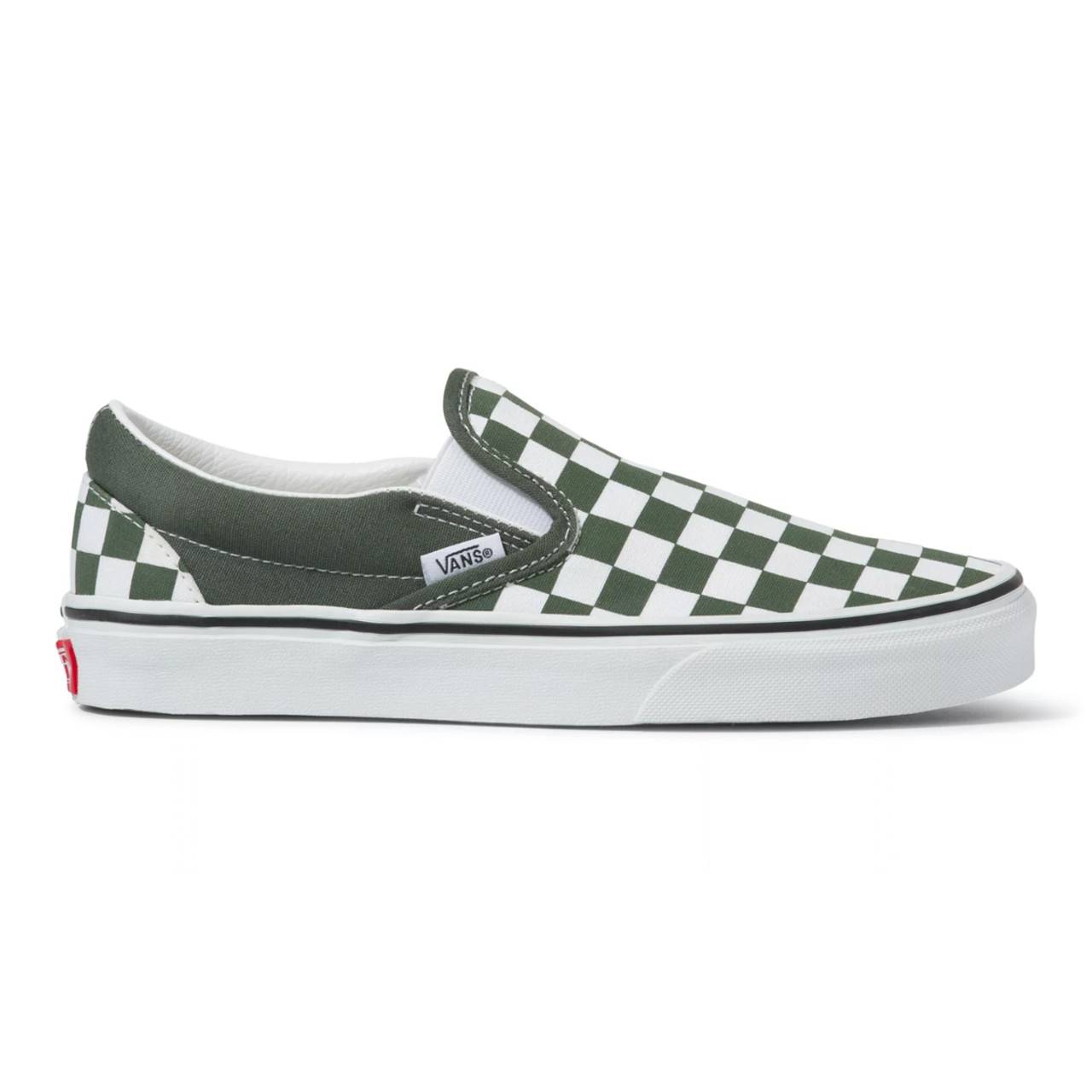 vans slip on thyme