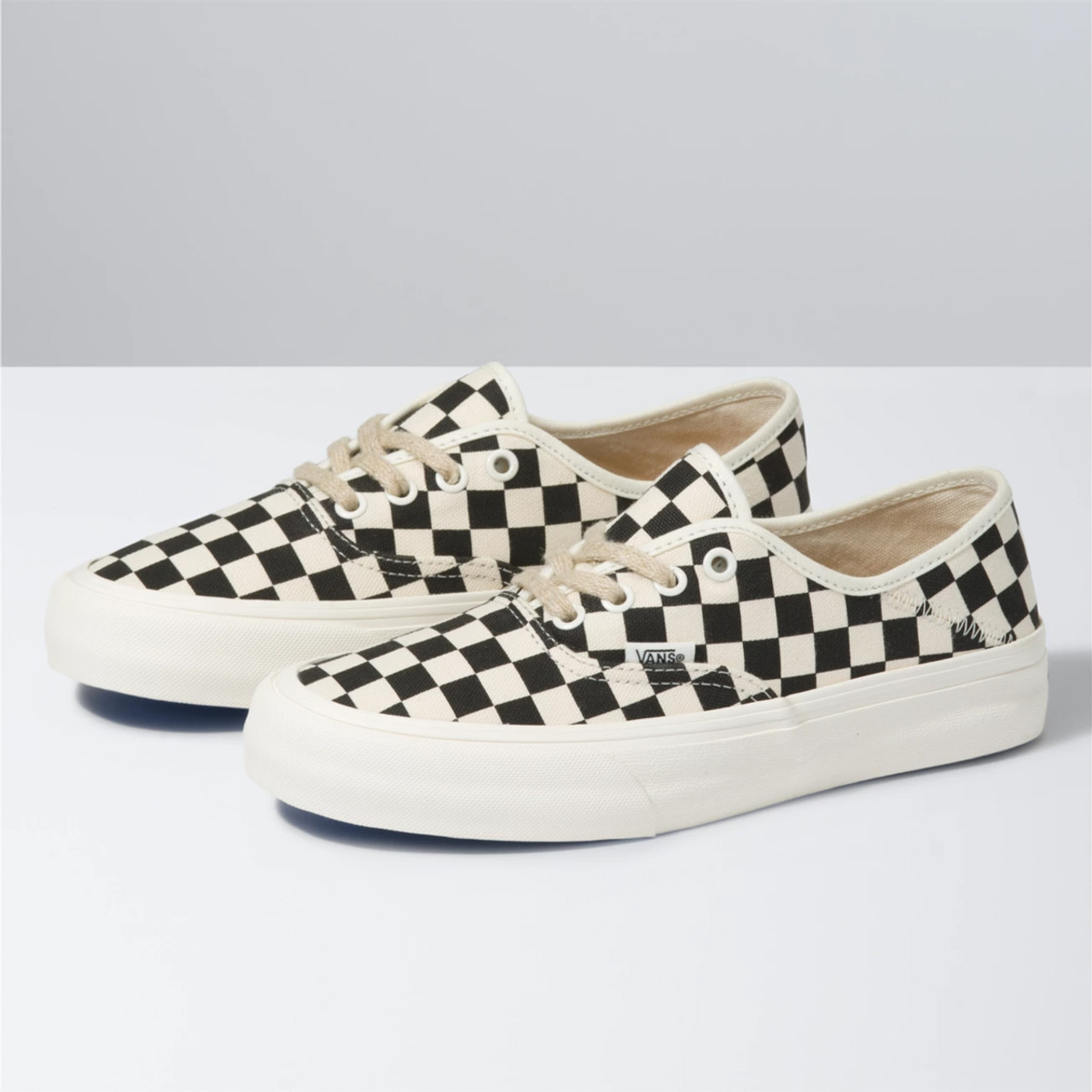 vans authentic checkerboard marshmallow