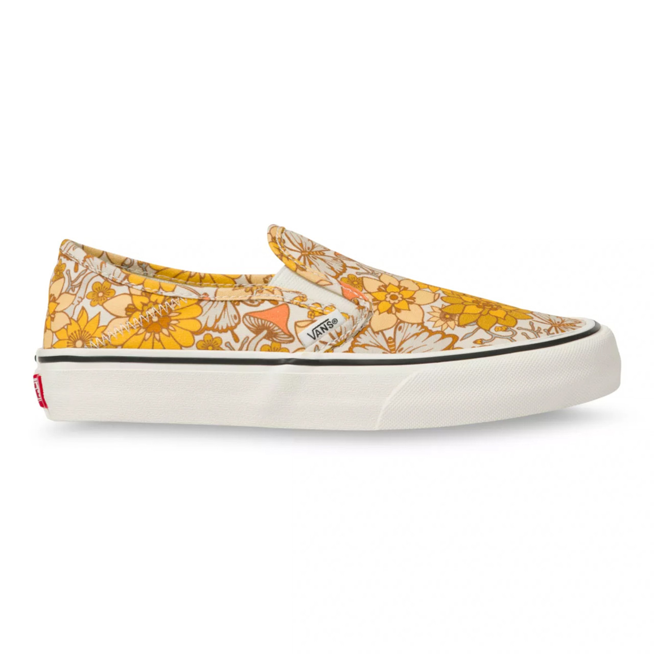 vans slip on trippy floral