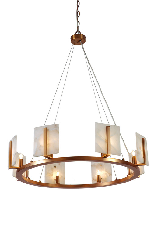 Jamie Young Halo Chandelier 5HALO-LGWH