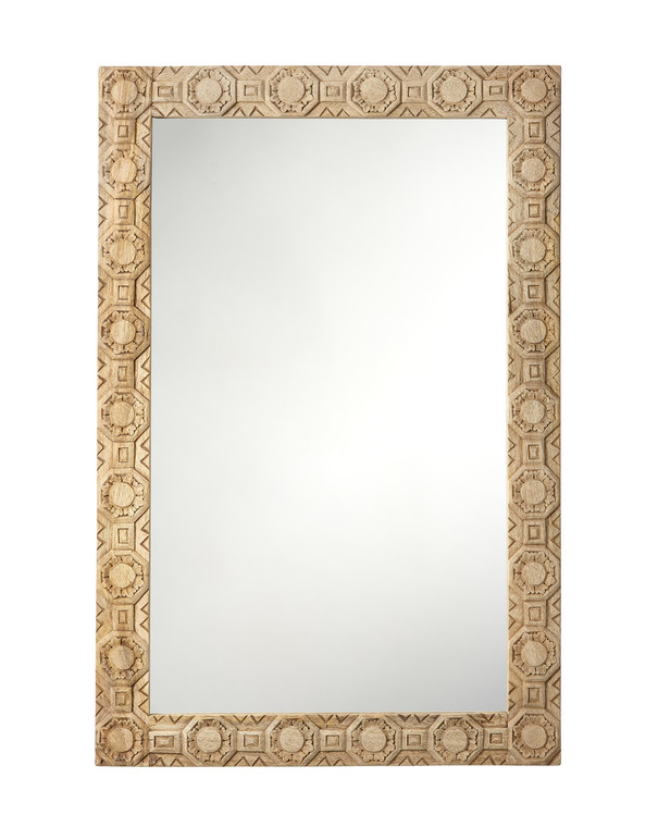 Jamie Young  Relief Carved Rectangle Mirror 6RELI-RECTNA