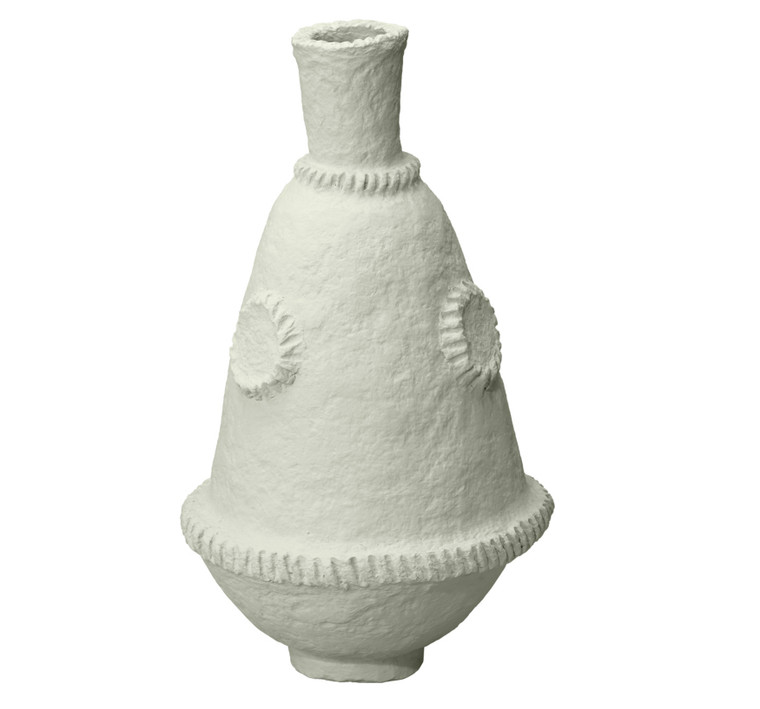 Jamie Young Basin Paper Mache Vase 7BASI-VAGR