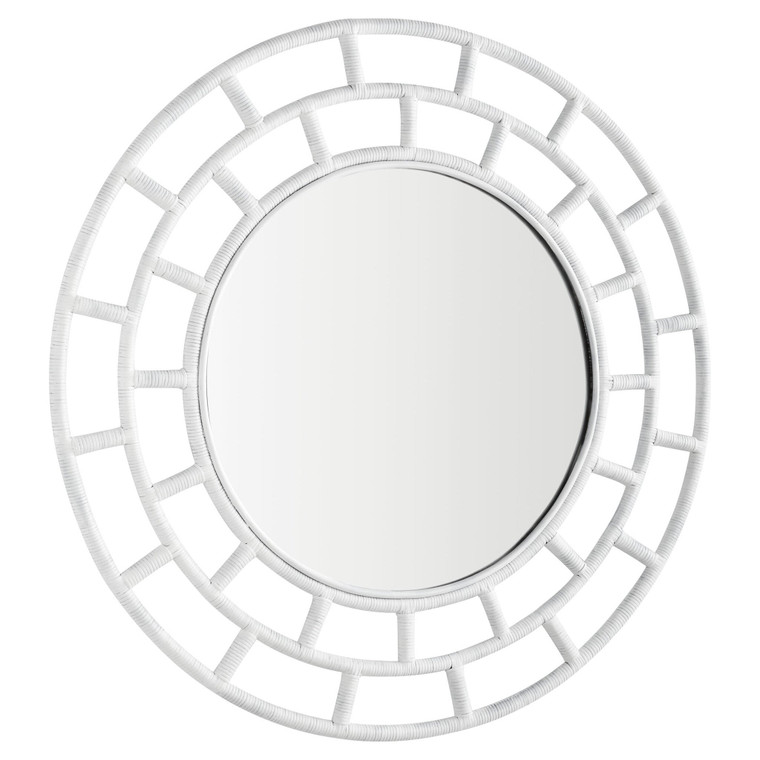 Cyan Design Comoros Mirror White Large 11695