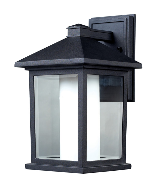 Z-Lite Mesa Outdoor Wall Sconce in Black 523M