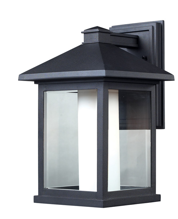 Z-Lite Mesa Outdoor Wall Sconce in Black 523B