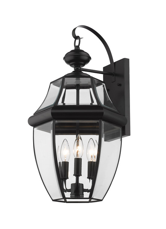 Z-Lite Westover Outdoor Wall Sconce in Black 580B-BK