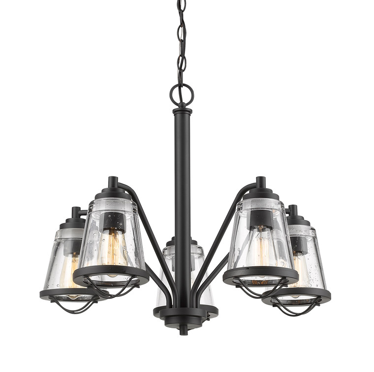 Z-Lite Mariner Chandelier in Bronze 444-5-BRZ