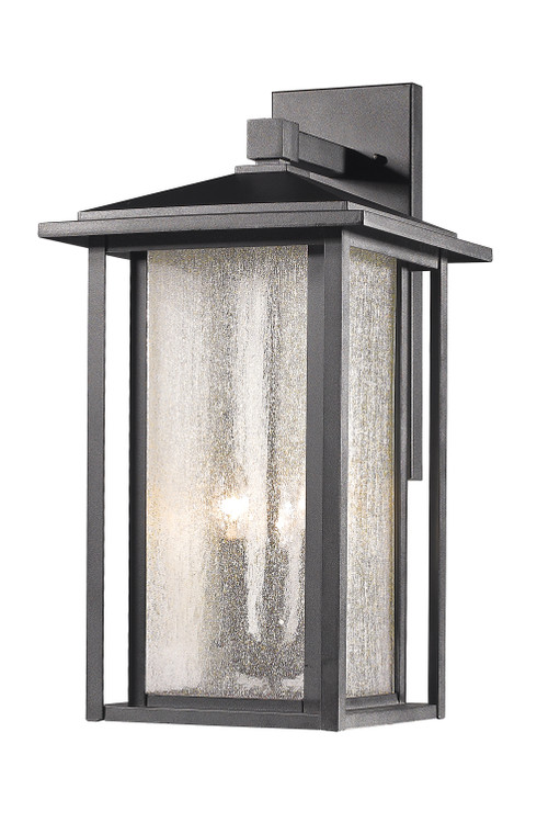 Z-Lite Aspen Outdoor Wall Sconce in Black 554XL-BK