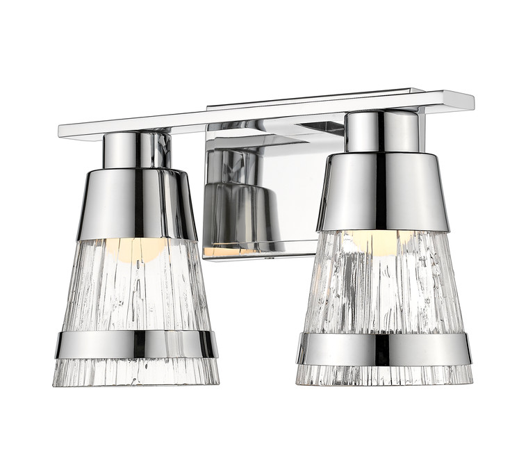 Z-Lite Ethos Vanity in Chrome  1923-2V-CH-LED