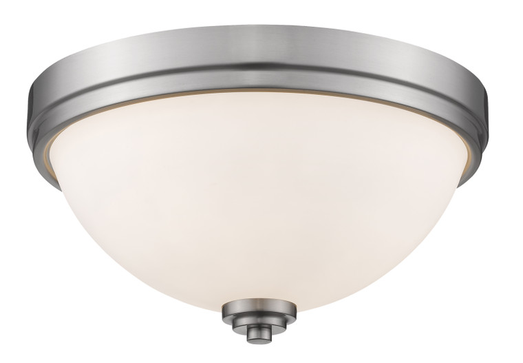 Z-Lite Ashton  Flush Mount in Brushed Nickel 443F2-BN