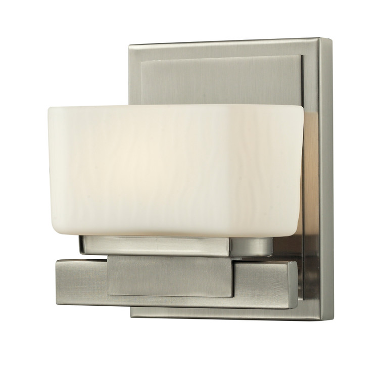 Z-Lite Gaia Vanity in Brushed Nickel 3019-1V-LED