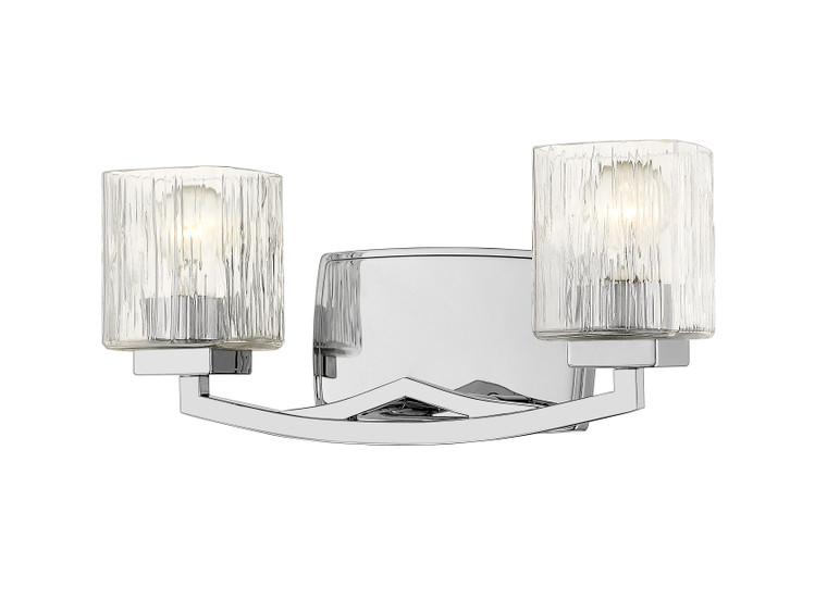 Z-Lite Zaid Vanity in Chrome 1929-2V-CH