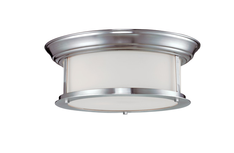 Z-Lite Sonna Flush Mount in Brushed Nickel 2002F13-BN