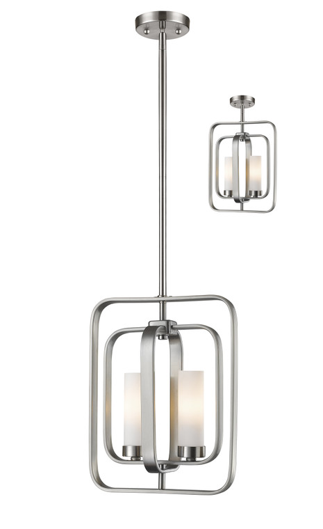 Z-Lite Aideen Mini Pendant in Brushed Nickel 6000MP-BN