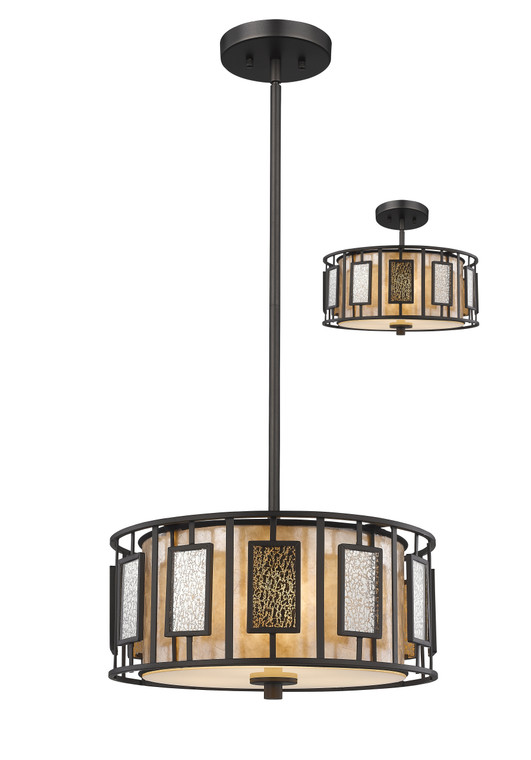 Z-Lite Lankin Pendant in Bronze Z14-54P-C