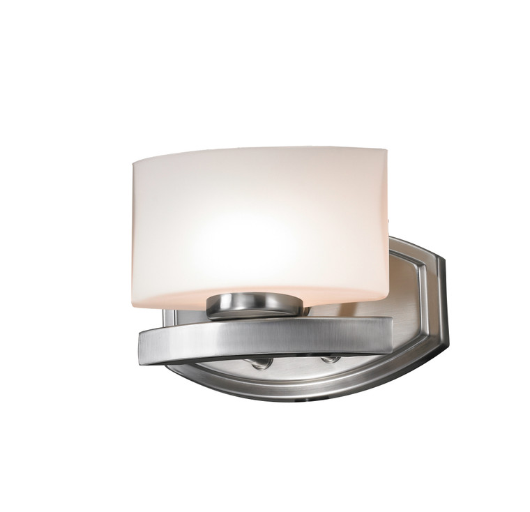 Z-Lite Galati Vanity in Brushed Nickel 3013-1V-LED