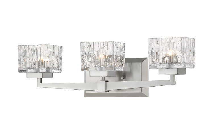 Z-Lite Rubicon Vanity in Brushed Nickel 1927-3V-BN