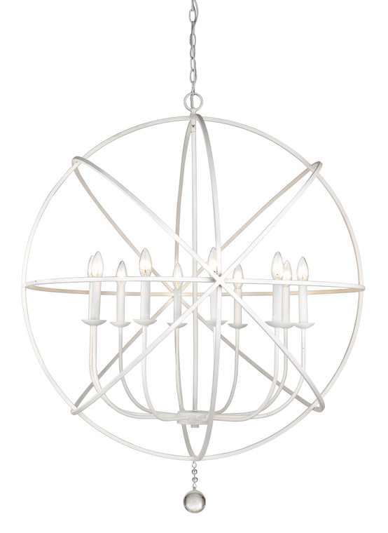 Z-Lite Tull Chandelier in Matte White 458-36MW