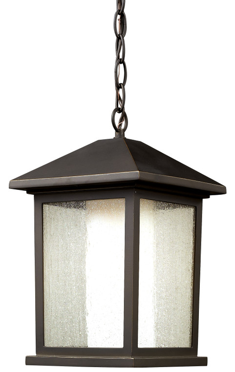 Z-Lite Mesa Outdoor Chain Mount Ceiling Fixture in Oil Rubbed Bronze 524CHB