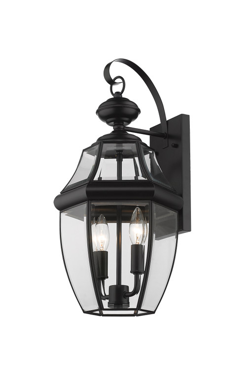 Z-Lite Westover Outdoor Wall Sconce in Black 580M-BK