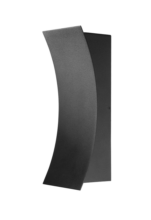 Z-Lite Landrum Outdoor Wall Sconce in Black 582S-BK-LED