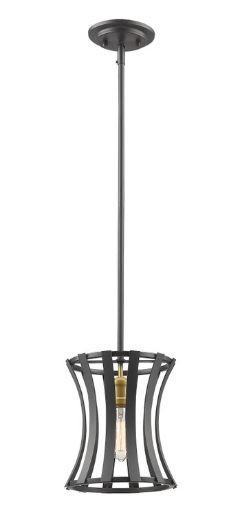 Z-Lite Geist Mini Pendant in Bronze Gold 446MP8-BZGD