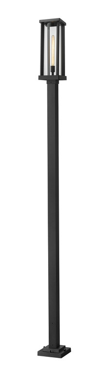 Z-Lite Glenwood Outdoor Post Mounted Fixture in Black 586PHBS-536P-BK