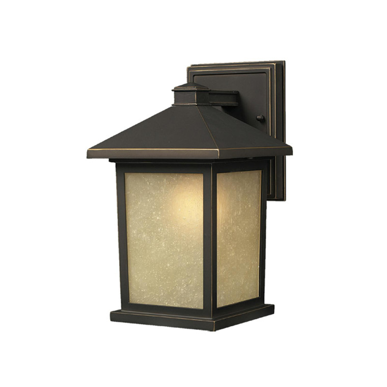 Z-Lite Holbrook Outdoor Wall Sconce in Oil Rubbed Bronze 507S-ORB