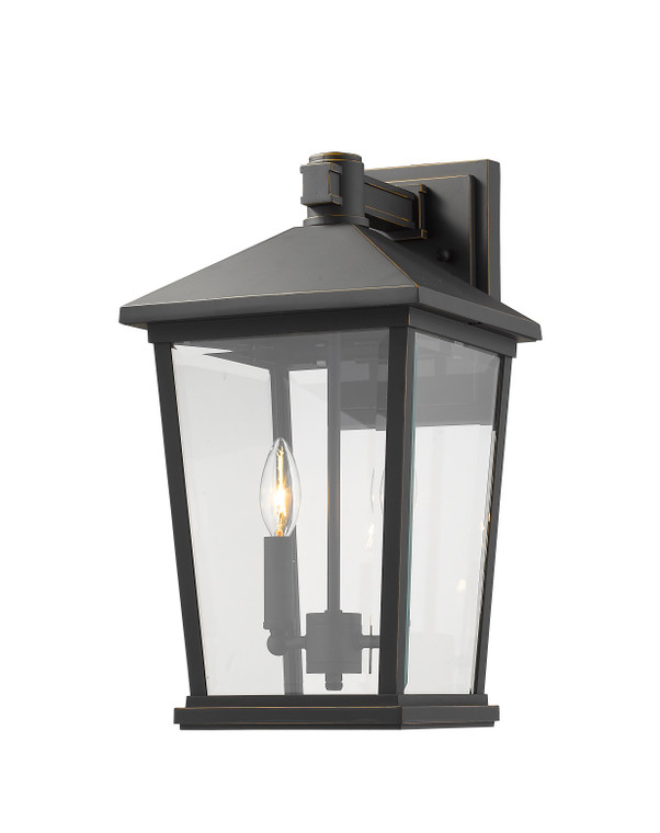 Z-Lite Beacon Outdoor Wall Sconce in Oil Rubbed Bronze 568B-ORB